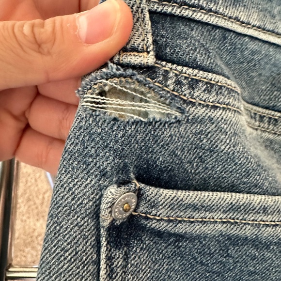 Seven7 Jeans Luxe Vintage Roxanne Ankle Distressed size 26 - Picture 5 of 7